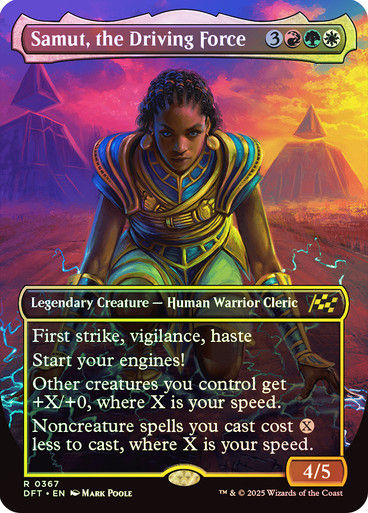 Samut, the Driving Force (DFT) (367) / Foil / Borderless