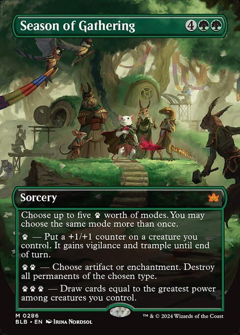 Season of Gathering (blb) (286) / Borderless