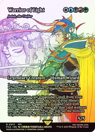 Jodah, the Unifier (FCA) (17) / Borderless / Foil