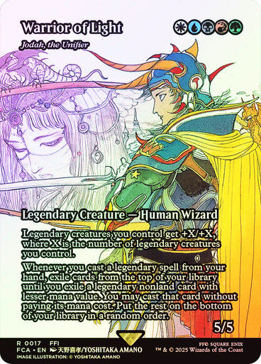 Jodah, the Unifier (FCA) (17) / Borderless / Foil