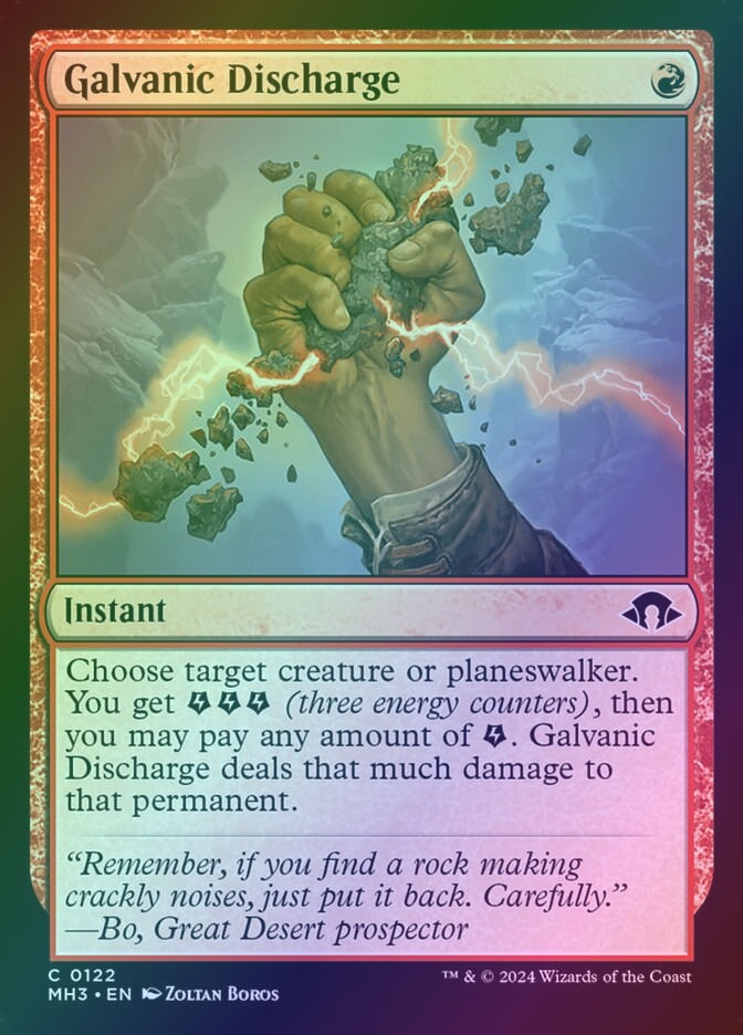 Galvanic Discharge (MH3) (122) / Foil