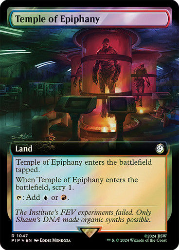 Temple of Epiphany (pip) (1047) / Extended Surge Foil