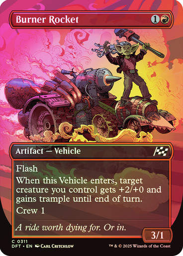 Burner Rocket (DFT) (311) / Foil / Borderless