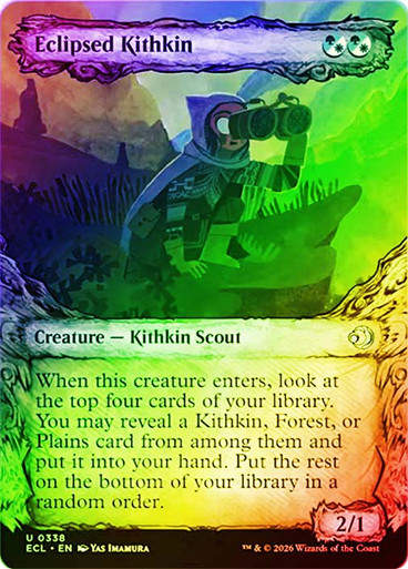 Eclipsed Kithkin (ECL) (338) / Showcase / Foil