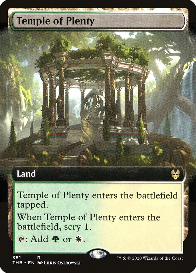 Temple of Plenty (THB) (351) / Extended Art
