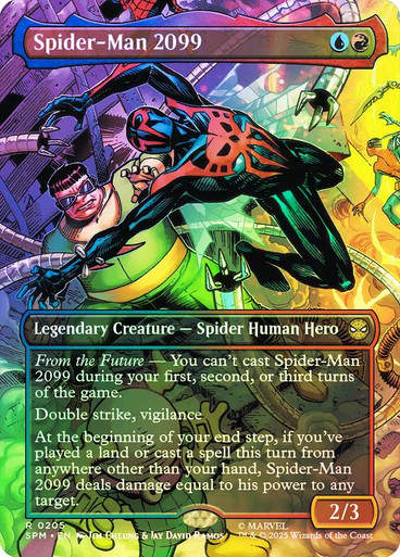 Spider-Man 2099 (SPM) (205) / Borderless / Foil