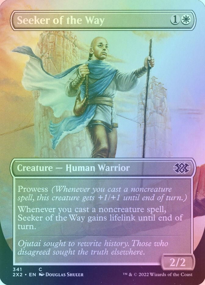 Seeker of the Way (2X2) (341) / Borderless / Foil