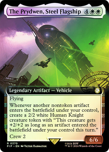 The Prydwen, Steel Flagship (pip) (370) / Extended Art Foil