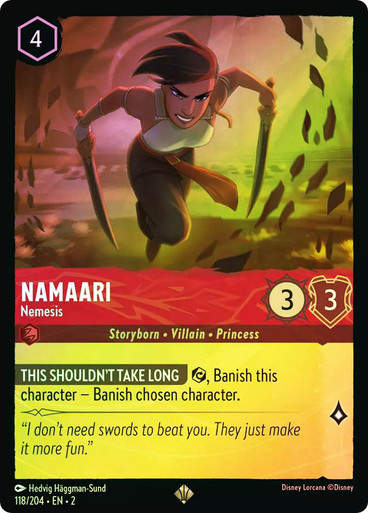 Namaari - Nemesis (LOR_ROF) / Foil