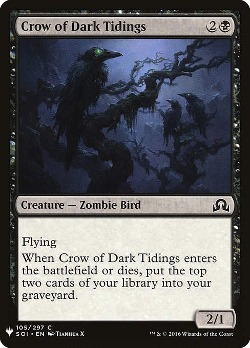 Crow of Dark Tidings (PLST) (SOI-105)