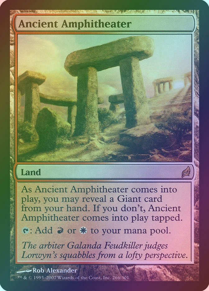 Ancient Amphitheater (LRW) (266) / Foil