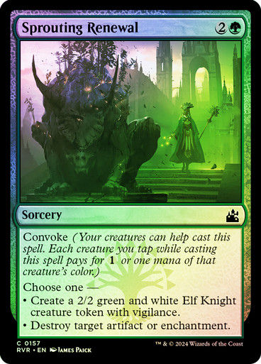 Sprouting Renewal (rvr) (157) / Foil