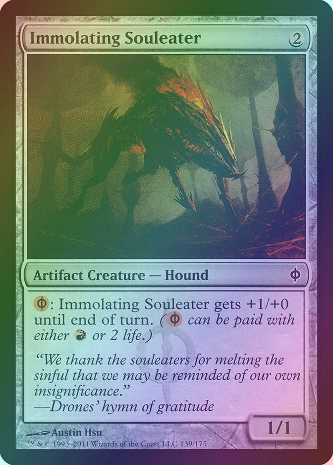 Immolating Souleater (NPH) (139) / Foil