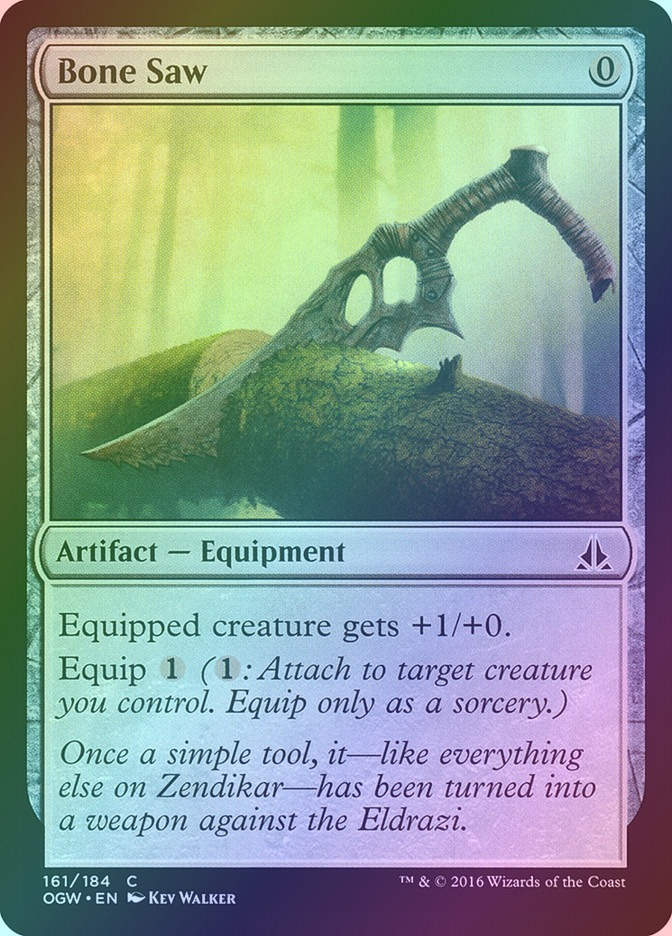 Bone Saw (OGW) (161) / Foil