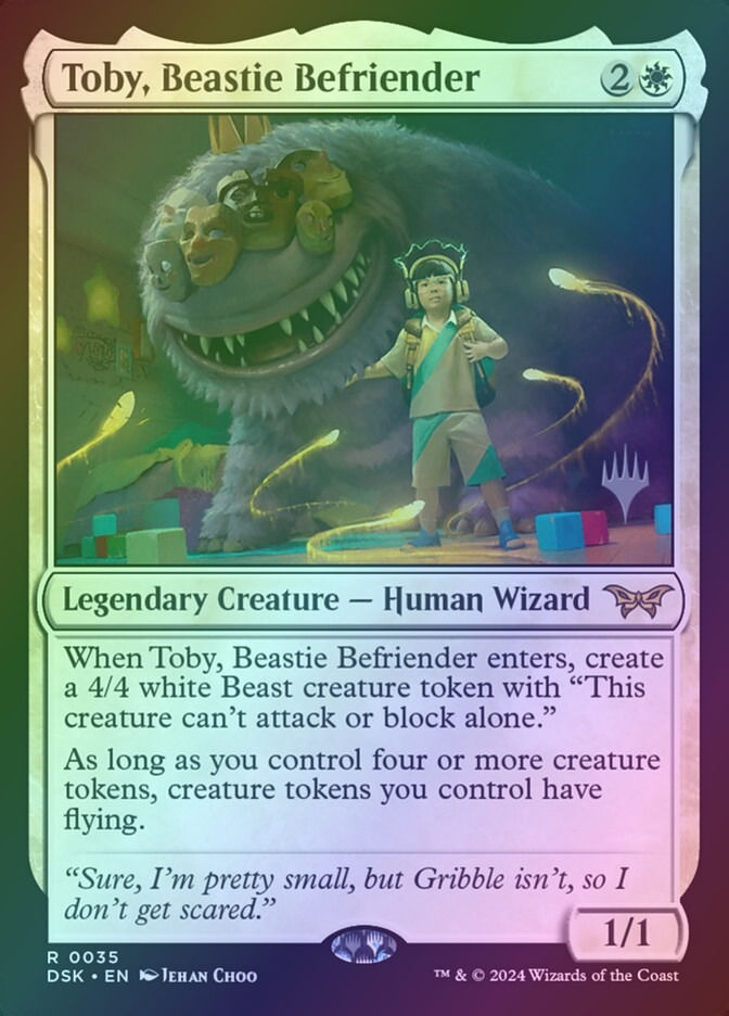 Toby, Beastie Befriender (PDSK) (35p) / Foil