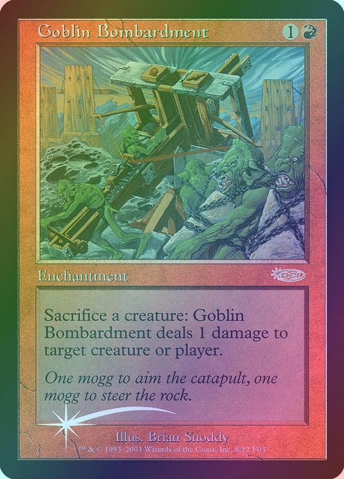 Goblin Bombardment (F03) (6) / Foil
