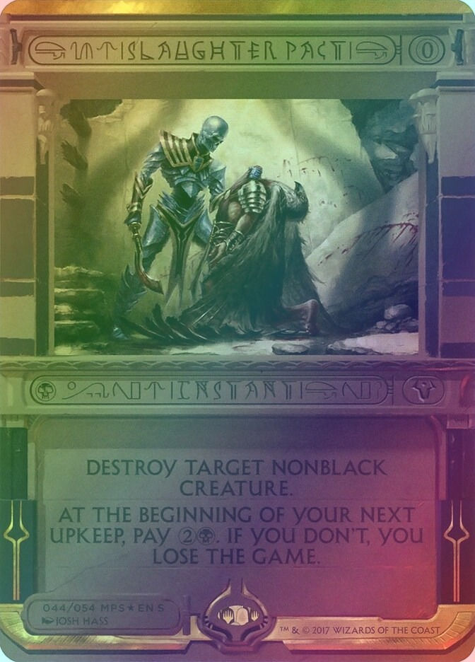 Slaughter Pact (MP2) (44) / Borderless / Foil