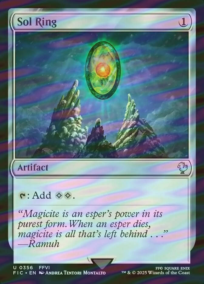 Sol Ring (FIC) (356) / Surge Foil