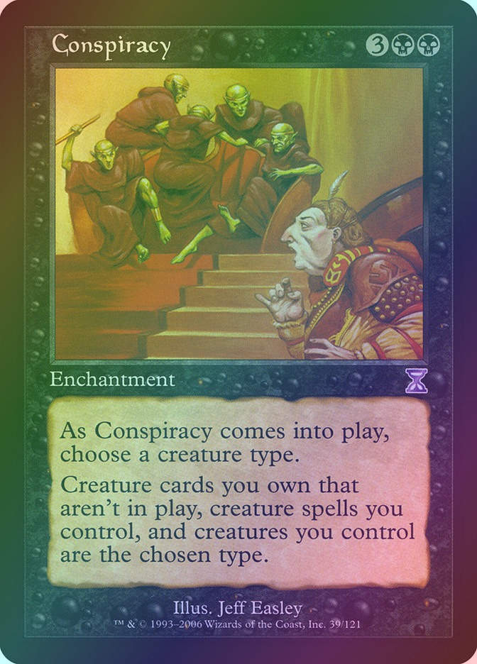 Conspiracy (TSB) (39) / Foil