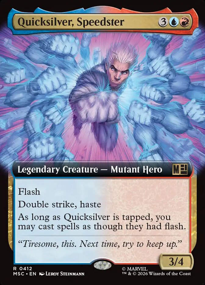 Quicksilver, Speedster (MSC) (412) / Extended Art