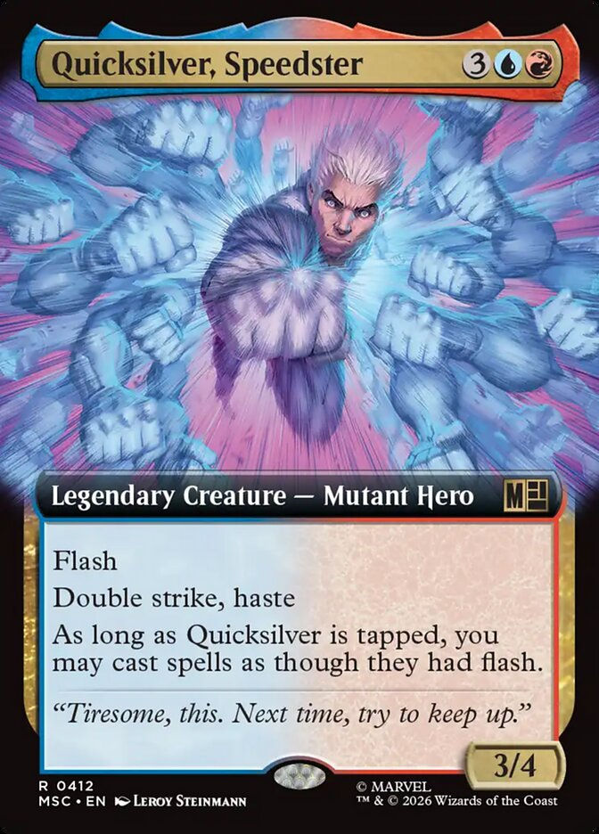 Quicksilver, Speedster (MSC) (412) / Extended Art