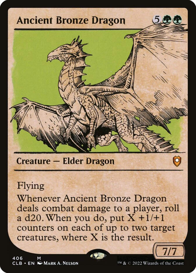 Ancient Bronze Dragon (CLB) (406) / Showcase