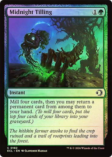 Midnight Tilling (ECL) (182) / Foil