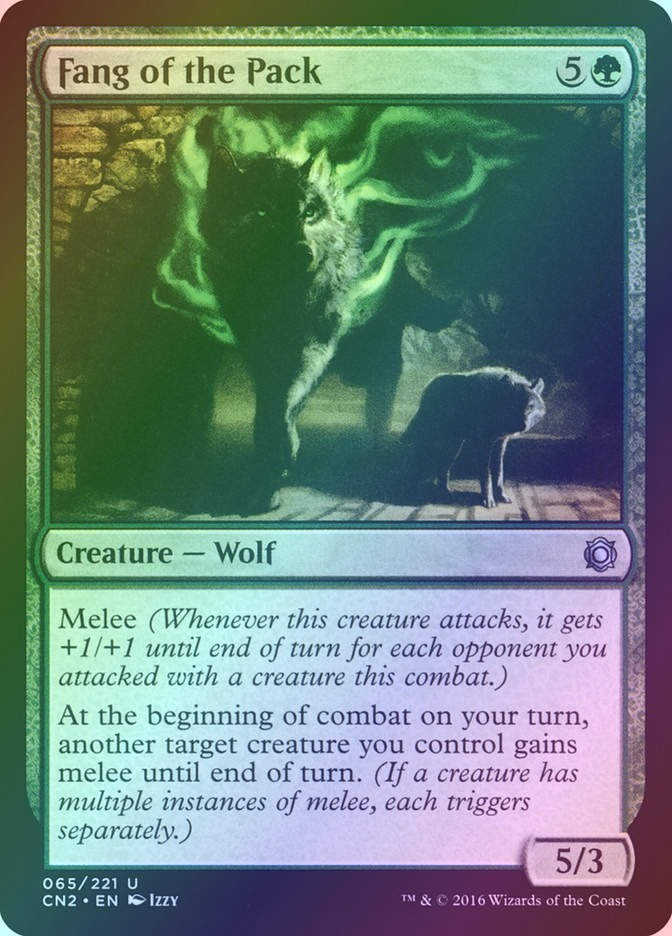 Fang of the Pack (CN2) (65) / Foil