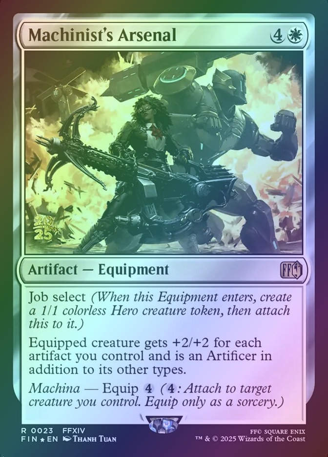 Machinist's Arsenal (PFIN) (23s) / Foil