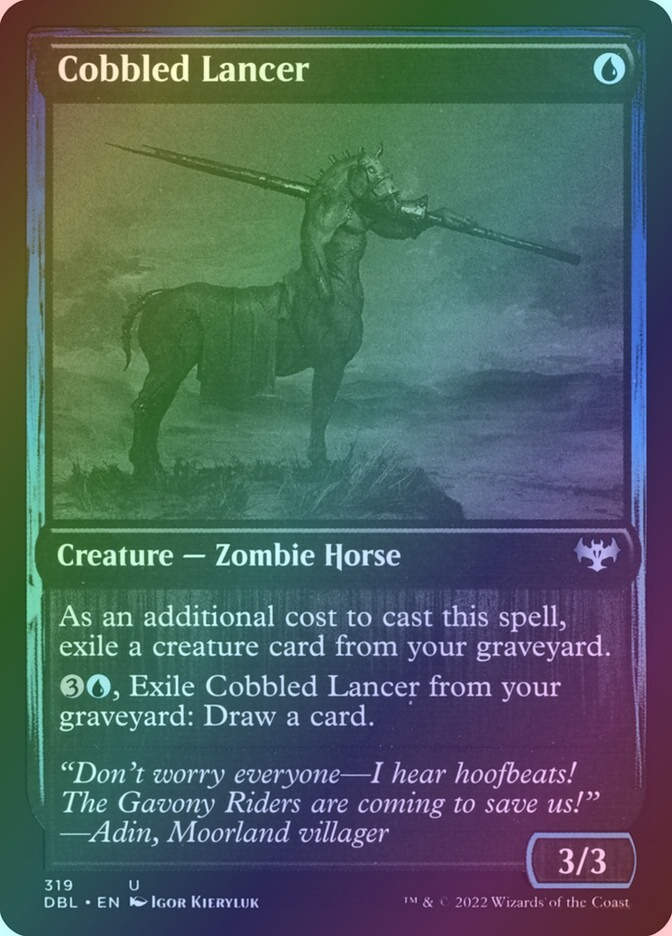 Cobbled Lancer (DBL) (319) / Foil