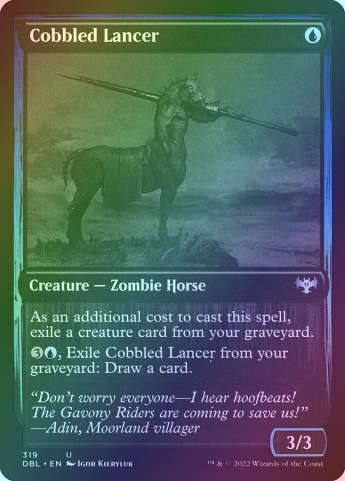 Cobbled Lancer (DBL) (319) / Foil