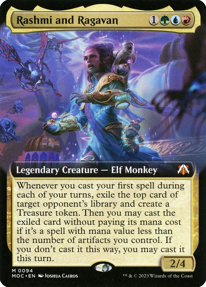 Rashmi and Ragavan (MOC) (94) / Extended Art