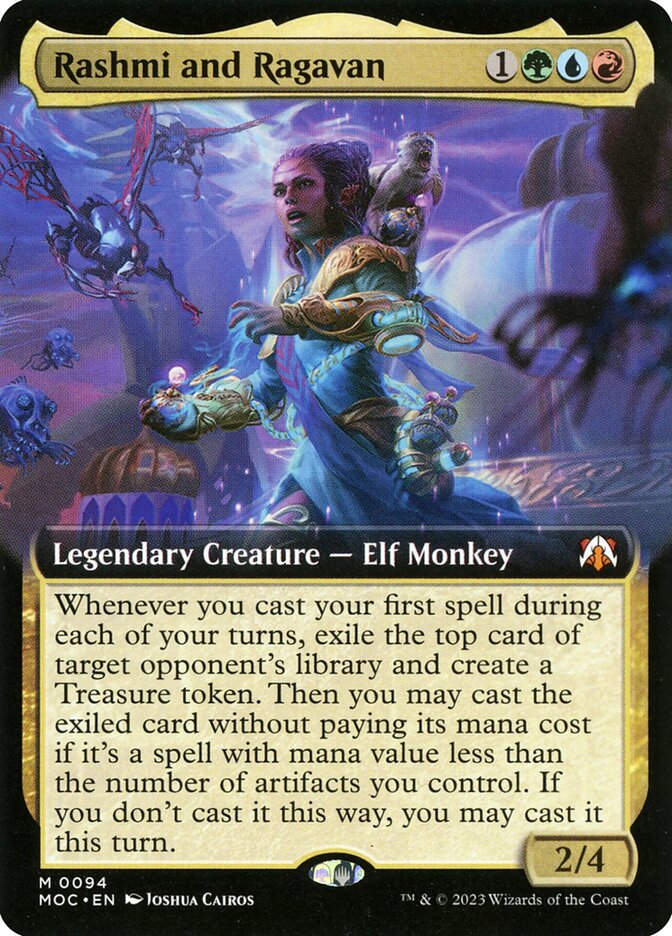 Rashmi and Ragavan (MOC) (94) / Extended Art