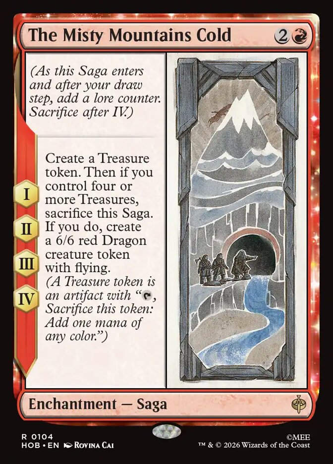 The Misty Mountains Cold (HOB) (104)