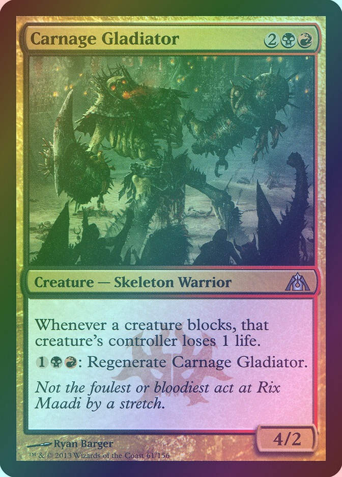 Carnage Gladiator (DGM) (61) / Foil