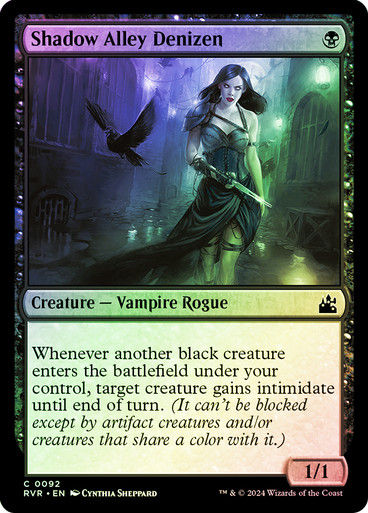 Shadow Alley Denizen (rvr) (92) / Foil