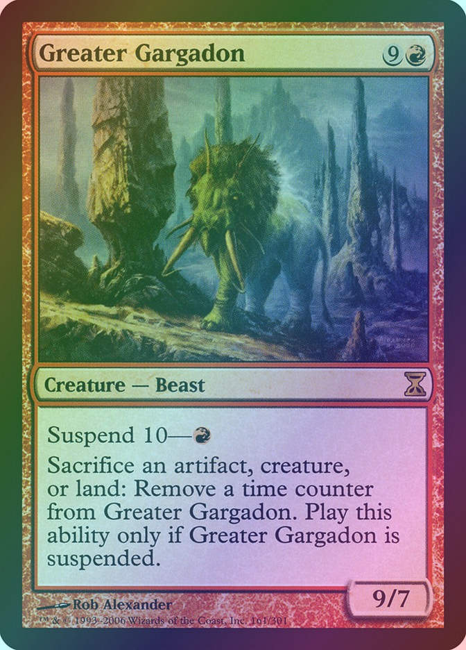 Greater Gargadon (TSP) (161) / Foil