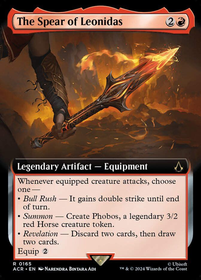 The Spear of Leonidas (ACR) (165) / Extended Art
