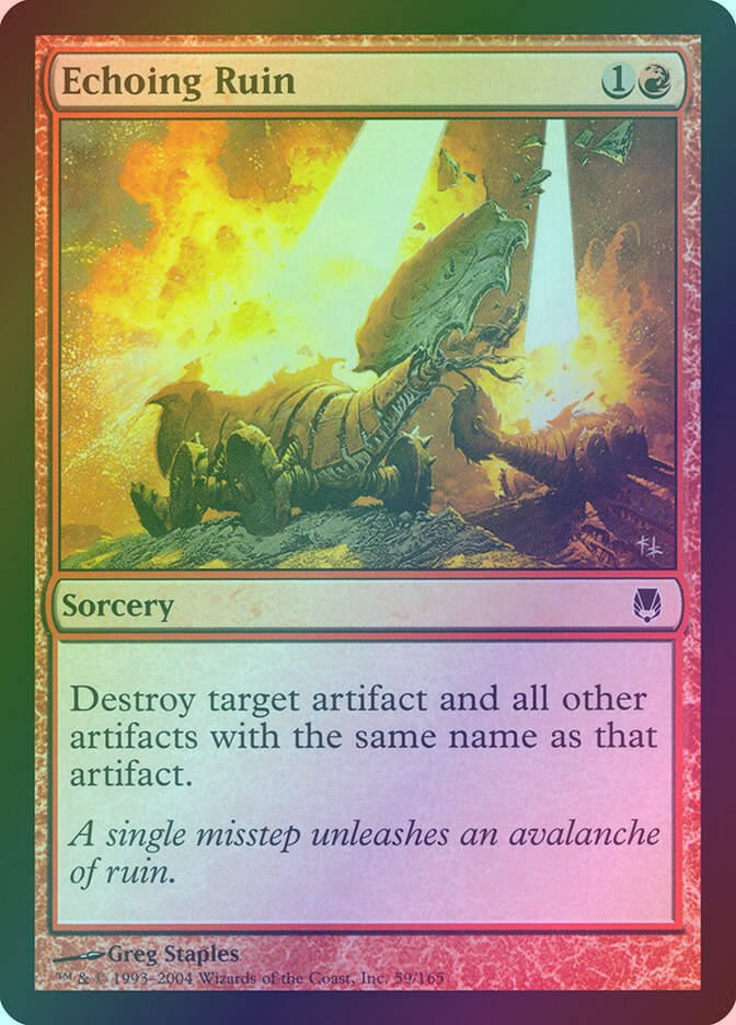 Echoing Ruin (DST) (59) / Foil
