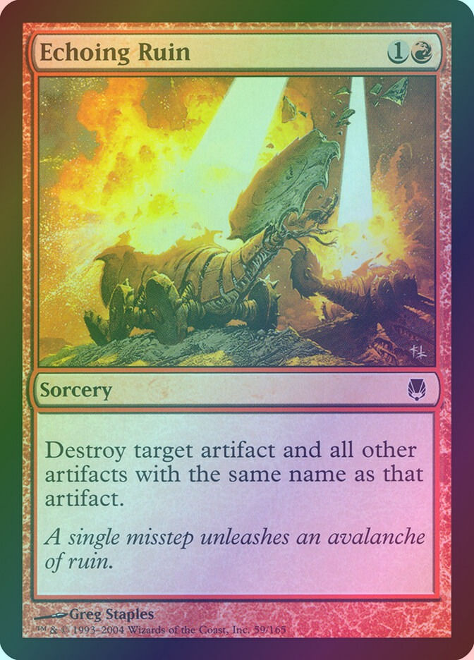 Echoing Ruin (DST) (59) / Foil