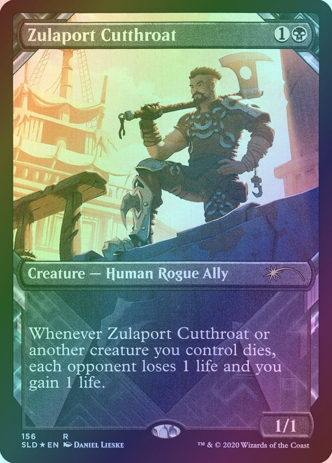 Zulaport Cutthroat (SLD) (156) / Showcase / Foil