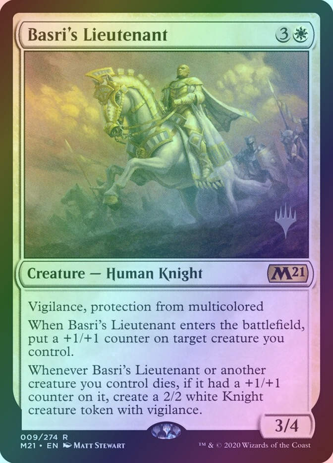 Basri's Lieutenant (PM21) (9p) / Foil