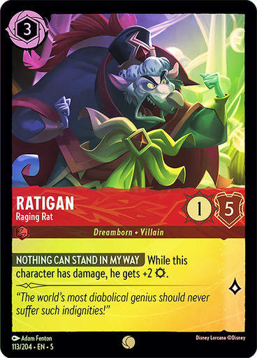 Ratigan - Raging Rat (LOR_SHS) / Foil