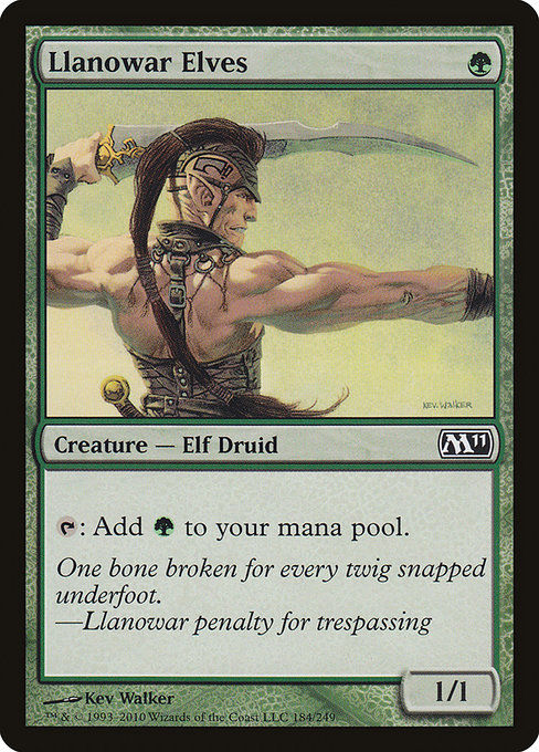 Llanowar Elves (M11)