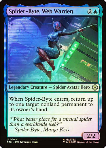 Spider-Byte, Web Warden (SPM) (44) / Foil