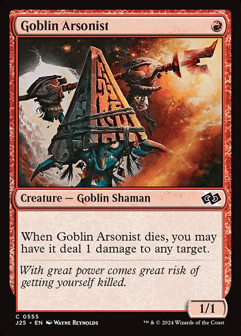 Goblin Arsonist (J25) (555)