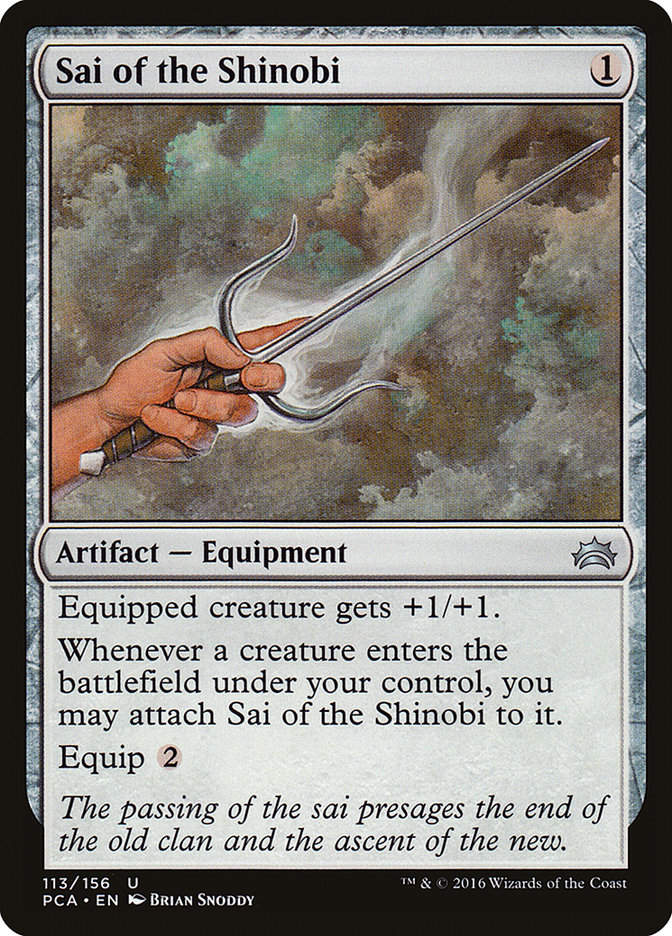 Sai of the Shinobi (pca)