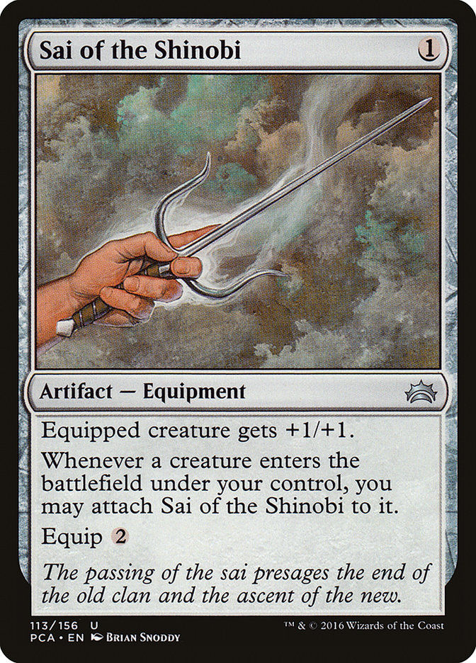 Sai of the Shinobi (pca)
