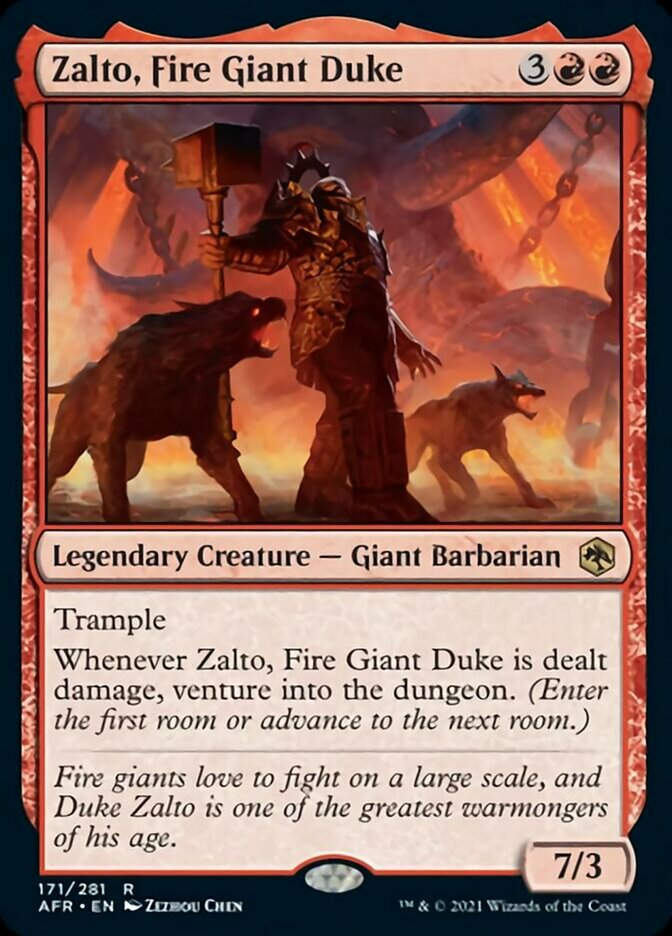 Zalto, Fire Giant Duke (AFR)