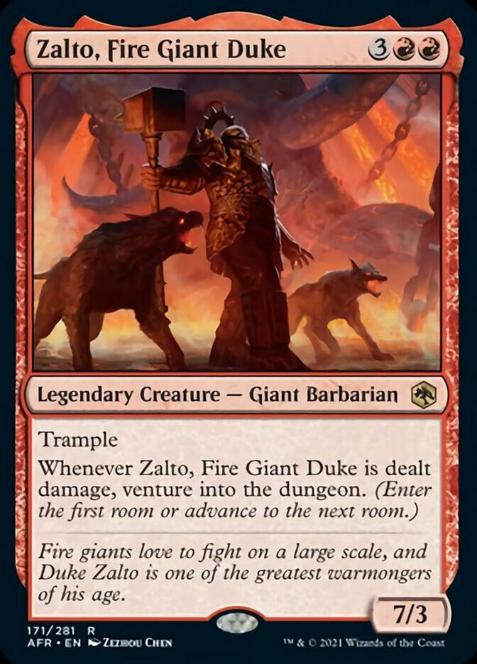 Zalto, Fire Giant Duke (AFR)